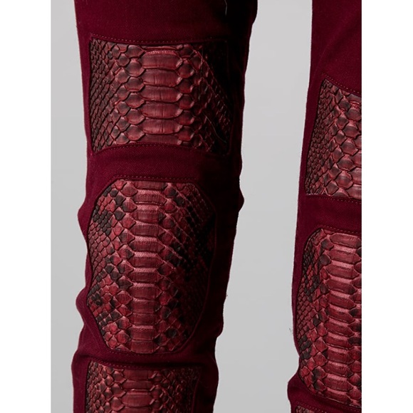 Python Rebecca Minkoff AUTHENTIC Jessica Jeans - Picture 1 of 8